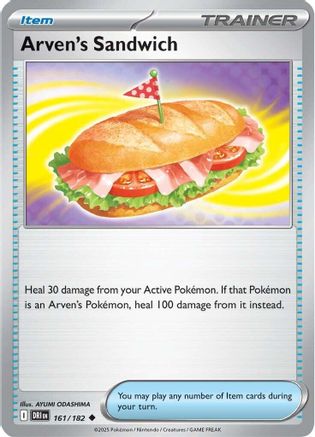 Arven's Sandwich - 161 - Uncommon - Reverse Holofoil