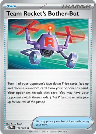 Team Rocket's Bother-Bot - 172 - Uncommon - Reverse Holofoil