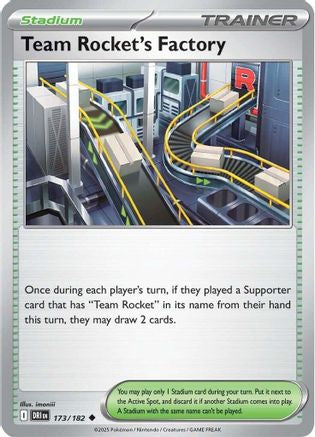 Team Rocket's Factory - 173 - Uncommon - Reverse Holofoil