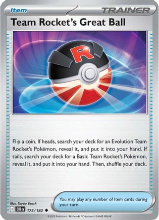 Team Rocket's Great Ball - 175 - Uncommon - Reverse Holofoil
