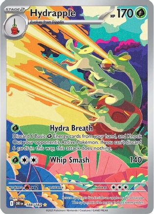 Hydrapple - 188/182  - Illustration Rare - Holofoil