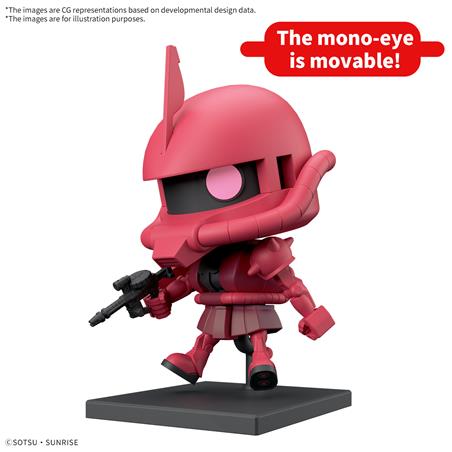 BANDAI Hobby 1/1 CharZaku-Kun DX Set (With Runner Ver. Recreation Parts) Model Kit