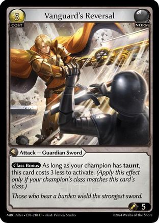Vanguard's Reversal (210) -  Uncommon