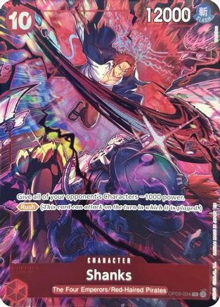 Shanks (004) (Version anglaise – Coffret 2e Anniversaire) (OP09-004) - Super Rare
