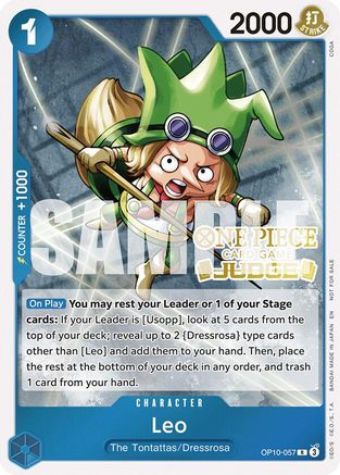 Leo (Judge Pack Vol. 6) (OP10-057) - Rare