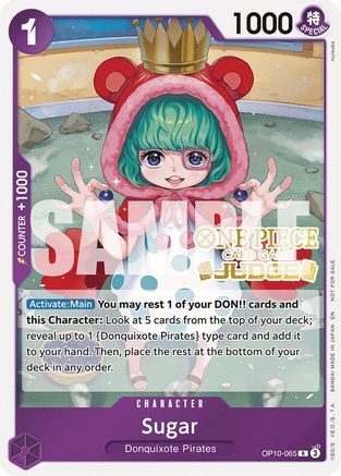 Sugar (Pack de Juge Vol. 6) (OP10-065) - Rare