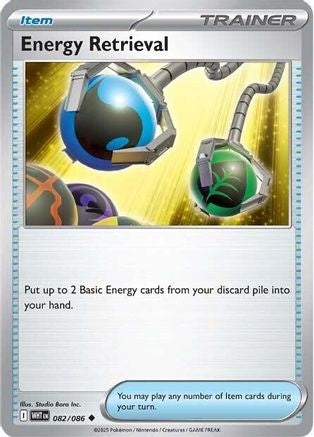 Energy Retrieval - 082 - Uncommon - Reverse Holofoil