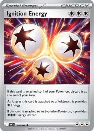 Énergie d'Allumage - 086 - Peu fréquente - Reverse Holofoil