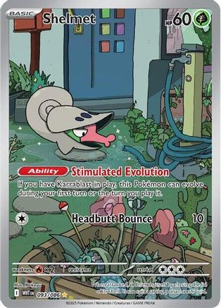Sorbébé - 093/086 - Illustration Rare - Holofoil