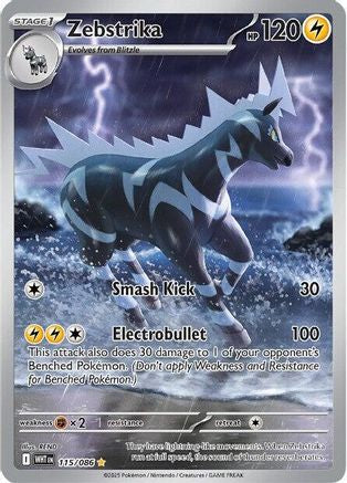 Zebstrika - 115/086 - Illustration Rare - Holofoil