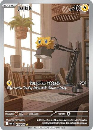 Joltik - 116/086 - Rare Illustration - Holofoil