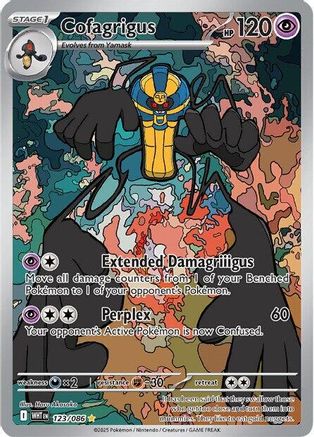 Cofagrigus - 123/086  - Illustration Rare - Holofoil