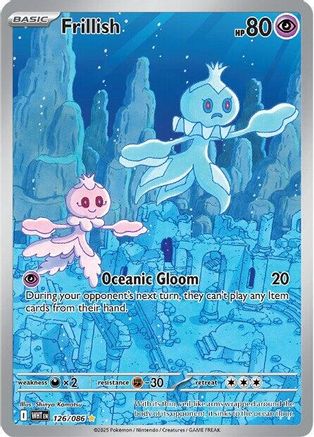 Frillish - 126/086  - Illustration Rare - Holofoil