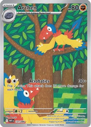 Archen - 131/086 - Illustration Rare - Holofoil