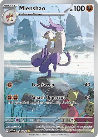 Mienshao - 134/086  - Illustration Rare - Holofoil