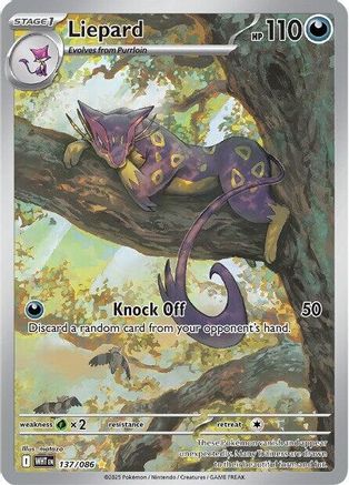 Liepard - 137/086  - Illustration Rare - Holofoil