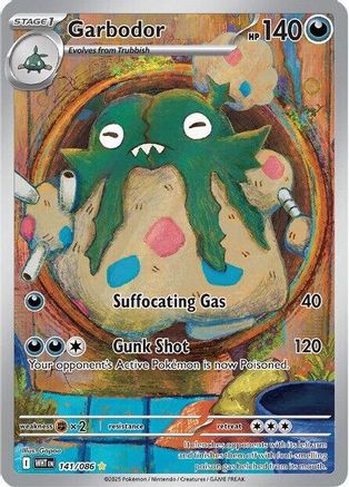 Garbodor - 141/086  - Illustration Rare - Holofoil