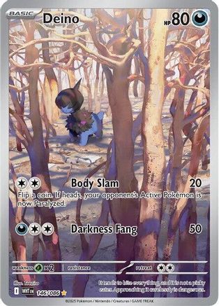 Deino - 146/086  - Illustration Rare - Holofoil
