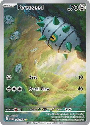 Ferrothorn - 148/086 - Illustration Rare - Holofoil