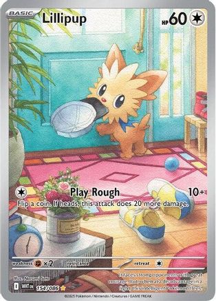Lillipup - 154/086  - Illustration Rare - Holofoil