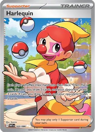Harlequin - 163/086  - Ultra Rare - Holofoil