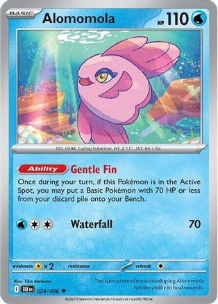 Alomomola - 024/086 - Uncommon - Reverse Holofoil