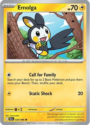 Emolga - 029/086 - Common - Normal