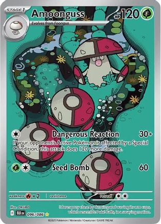 Amoonguss - 096/086  - Illustration Rare - Holofoil