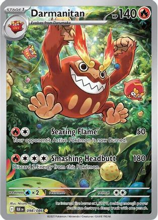 Darmanitan - 098/086 - Illustration Rare - Holofoil