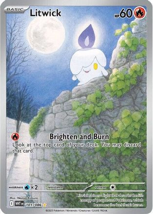 Litwick - 101/086  - Illustration Rare - Holofoil
