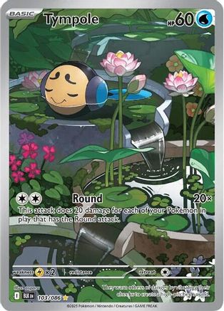 Tympole - 103/086  - Illustration Rare - Holofoil
