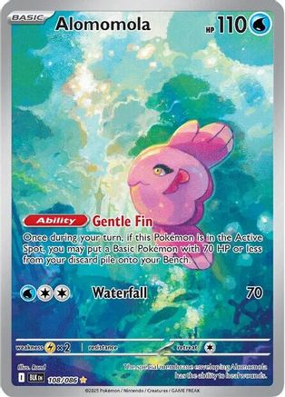 Alomomola - 108/086  - Illustration Rare - Holofoil