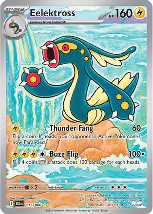 Eelektross - 115/086  - Illustration Rare - Holofoil