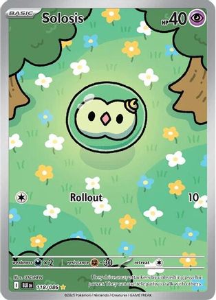 Solosis - 118/086  - Illustration Rare - Holofoil