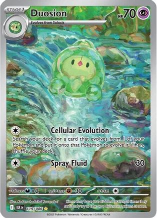 Duosion - 119/086  - Illustration Rare - Holofoil