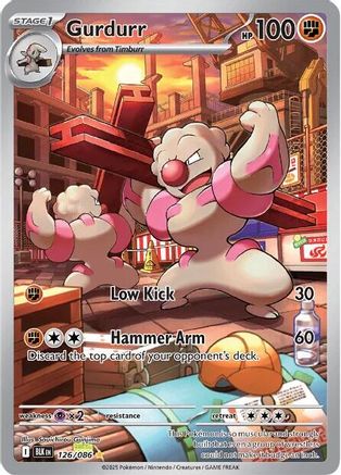 Gurdurr - 126/086 - Illustration Rare - Holofoil