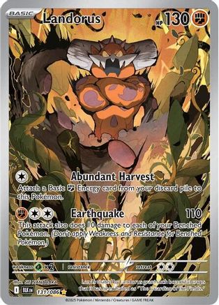 Landorus - 131/086  - Illustration Rare - Holofoil