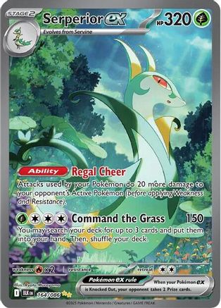 Serperior ex - 164/086  - Special Illustration Rare - Holofoil
