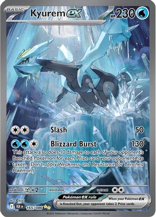 Kyurem ex - 165/086  - Special Illustration Rare - Holofoil