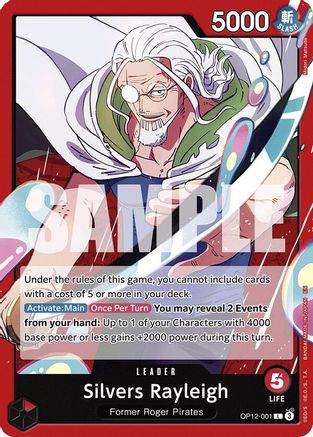 Silvers Rayleigh (OP12-001)  -  Leader