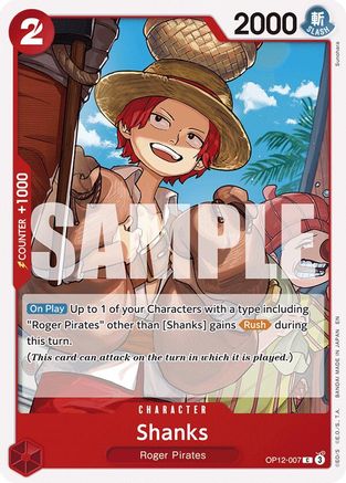 Shanks (007) (OP12-007) - Commune