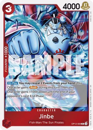 Jinbe (OP12-009) - Rare