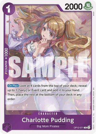 Charlotte Pudding (OP12-071)  -  Rare
