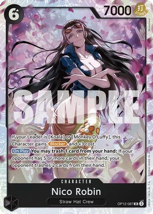 Nico Robin (OP12-087) - Super Rare