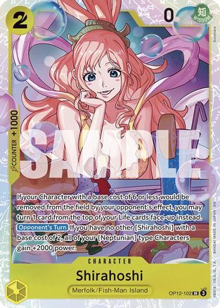 Shirahoshi (OP12-102) - Super Rare