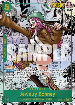 Jewelry Bonney (118) (Manga) (OP12-118) - Secrète Rare