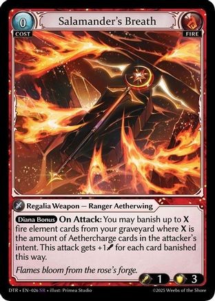 Salamander's Breath (026) -  Super Rare