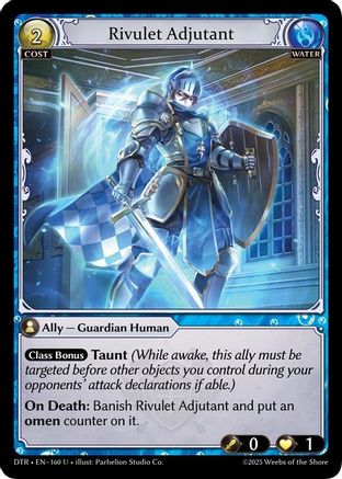 Rivulet Adjutant (160) -  Uncommon