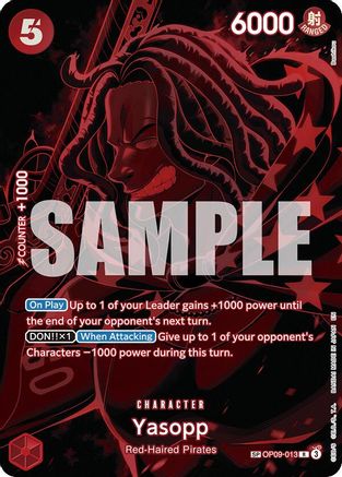 Yasopp (SP) (OP09-013) - Rare