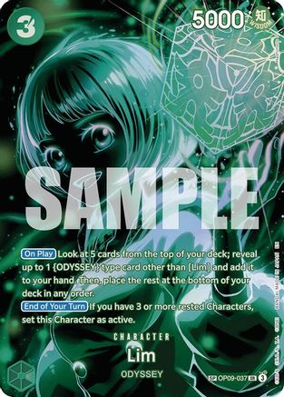 Lim (SP) (OP09-037)  - Super Rare